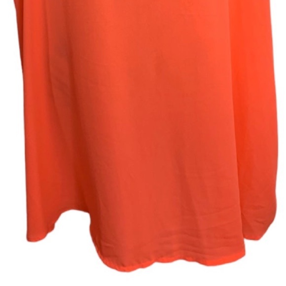 Torrid Top fluorescent orange Blouse or use as bathing suit cover-up women’s 5X - Picture 11 of 12